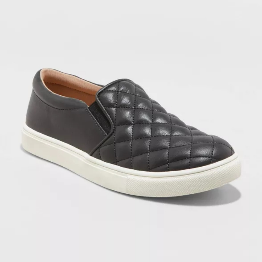 Memory Foam Leather Sneakers